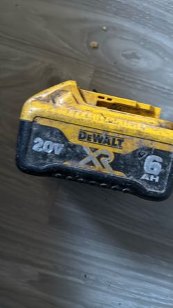 DeWalt 20V XR 6Ah Battery