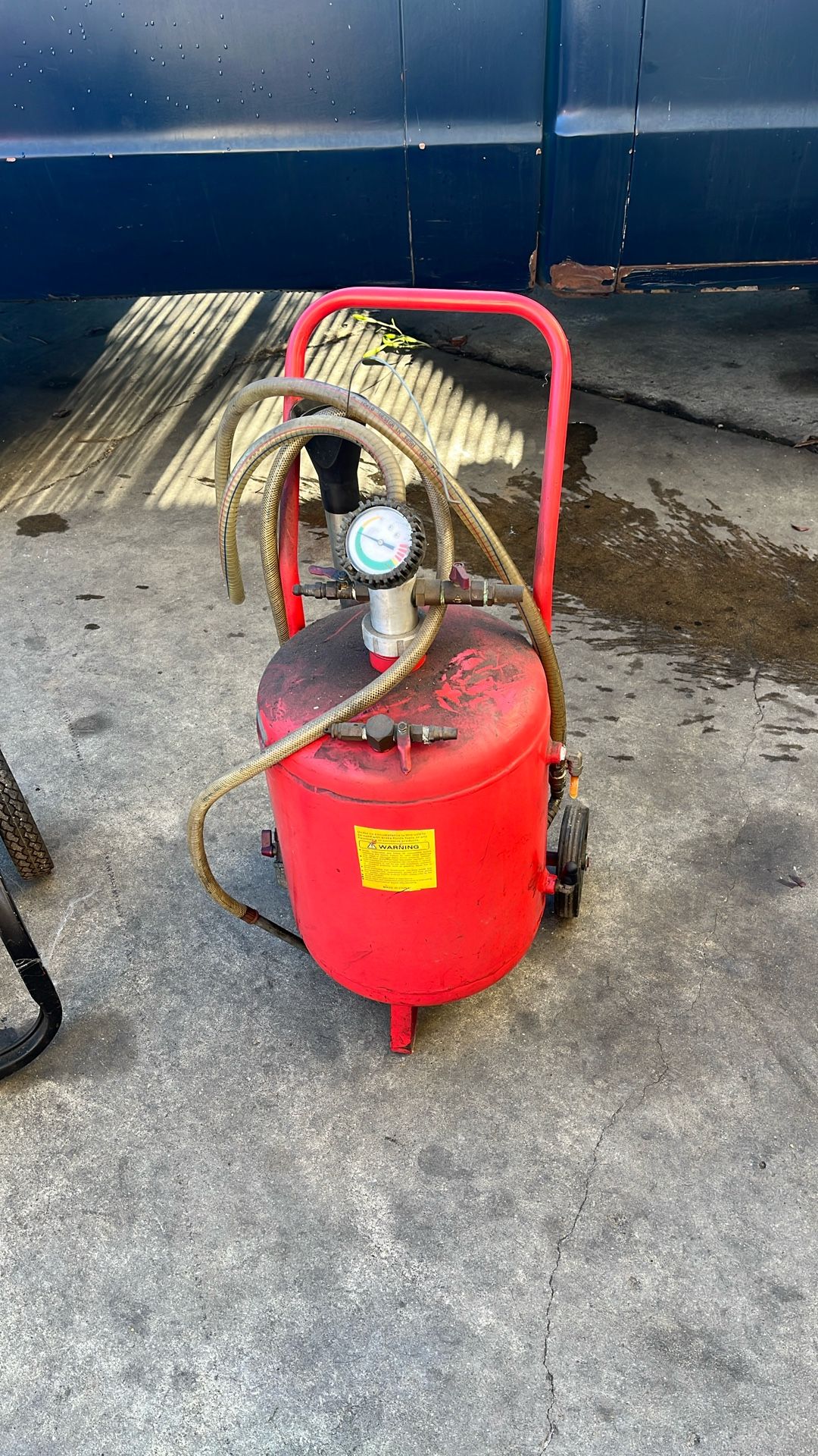 Fluid Pump Evacuator Air Powered
