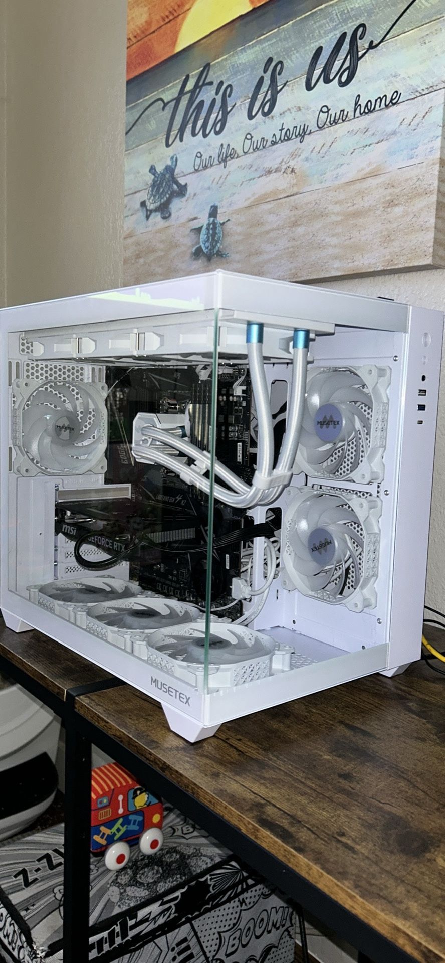 Rtx 4060 , and Ryzen 7 5700x Gaming PC w Broken Motherboard