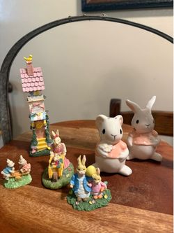 Easter decor and shakers
