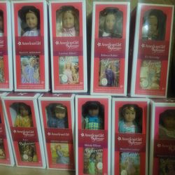 11 Retired Mini American Girl Dolls Collection