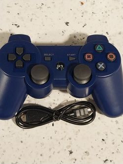 Blue off brand PS3 controller $30