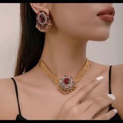 Necklace And Earring Set