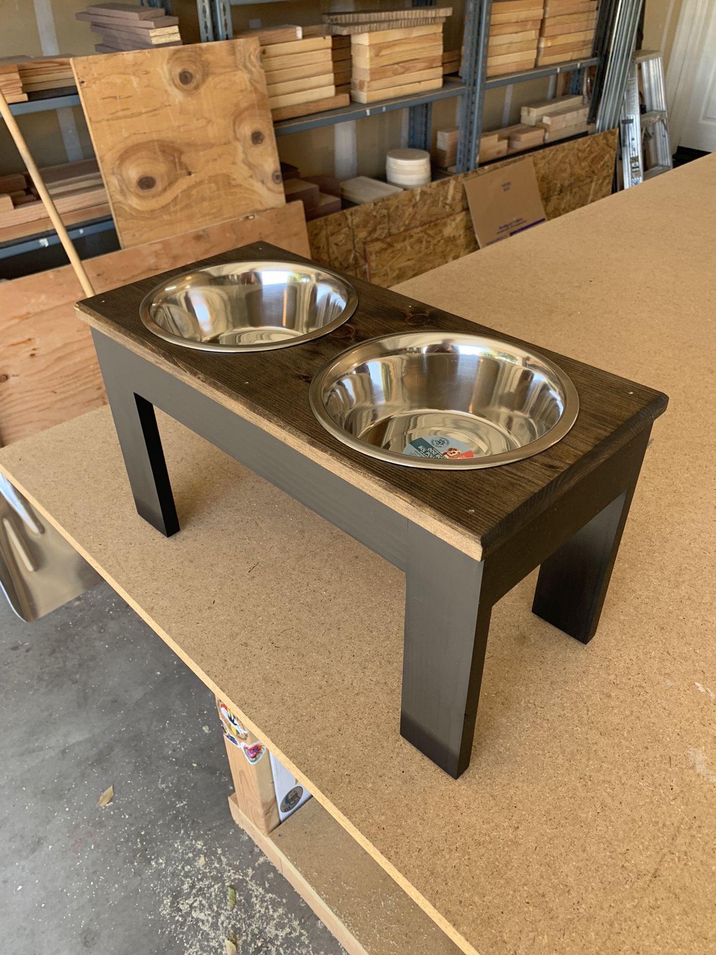 Dog Food/Water Stand 