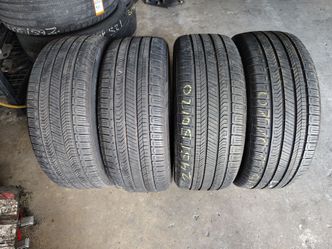 245/50R20 CONTINENTAL CROSS CONTACT RX SET OF 4 TIRES