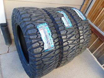 3 New Old Stock LT 285 65 18 Tri-Ace Pioneer MT Tires 10PLY Date 2020