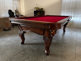 8 foot pool table