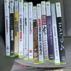 Xbox 360 Game Lot