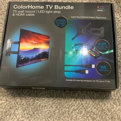 Tv Wall Mount|Led Light Strip & HDMI Cable