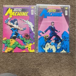 Comico Comics Justice machine 2 Pk 