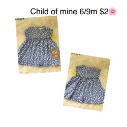 Dress Great Condition For Girls Size 6/9m 🌸🌸🌸firm price Cc