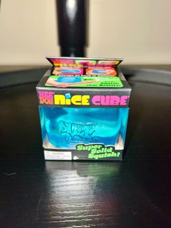 Blue Nee Doh Nice Cube