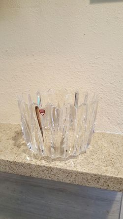 Orrefors "Crown" Heavy Crystal Bowl