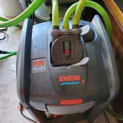 EHEIM Professional Water filter With Heater And EHEIM Filter 