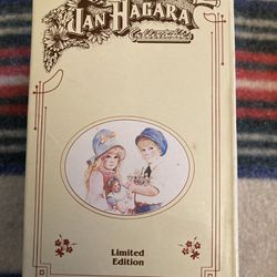 Jan Hagara "Daisies From Jimmy" Vintage Figurine  Christmas Ornament Doll BN in box with COA  5.5”