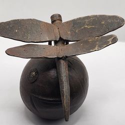 Ritred Jon Barboglio Iron Dragonfly Scuplure