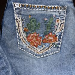 Flare denim jeans