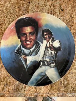 Elvis Presley Limited Edition Plate