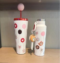 Starbucks Cake Pop Tumbler and Water Bottle Set