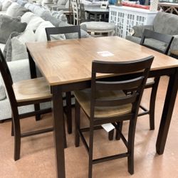 New Table & 4 Stools — SPECIAL