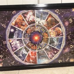 1000 Piece Puzzle Art Picture Frame