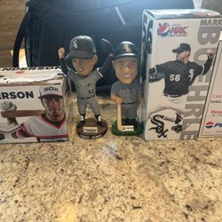 5 Chicago white Sox Bobbleheads 