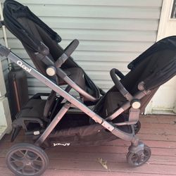 Joovy Qool Double Triple Stroller 