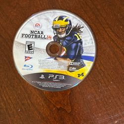 NCAA football 2014 for the PS3