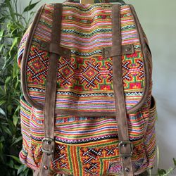 Fair Trade, Handmade & Unique & One-of-a-Kind Backpack 