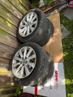 Tires and wheels