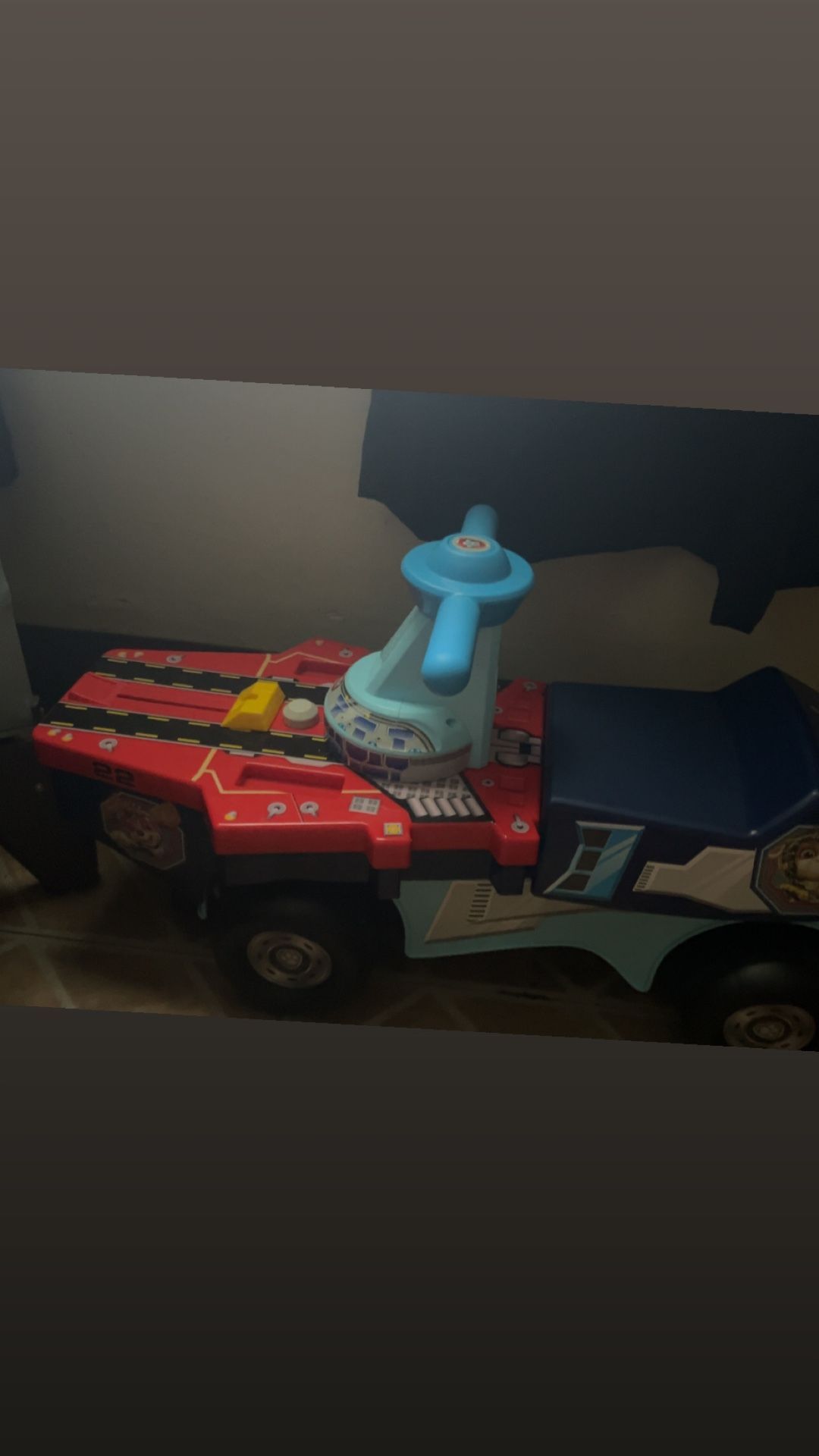 Paw Patrol Ride On Toy