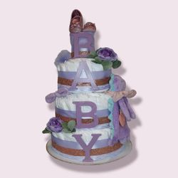 Themed Diaper Cake