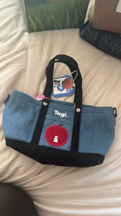 Tagi. Denim Mini Tote Bag