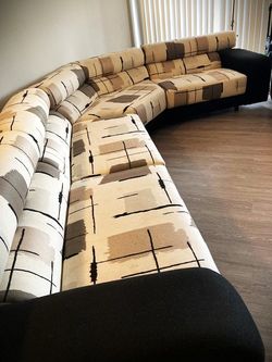Own a mid-century modern style sectional