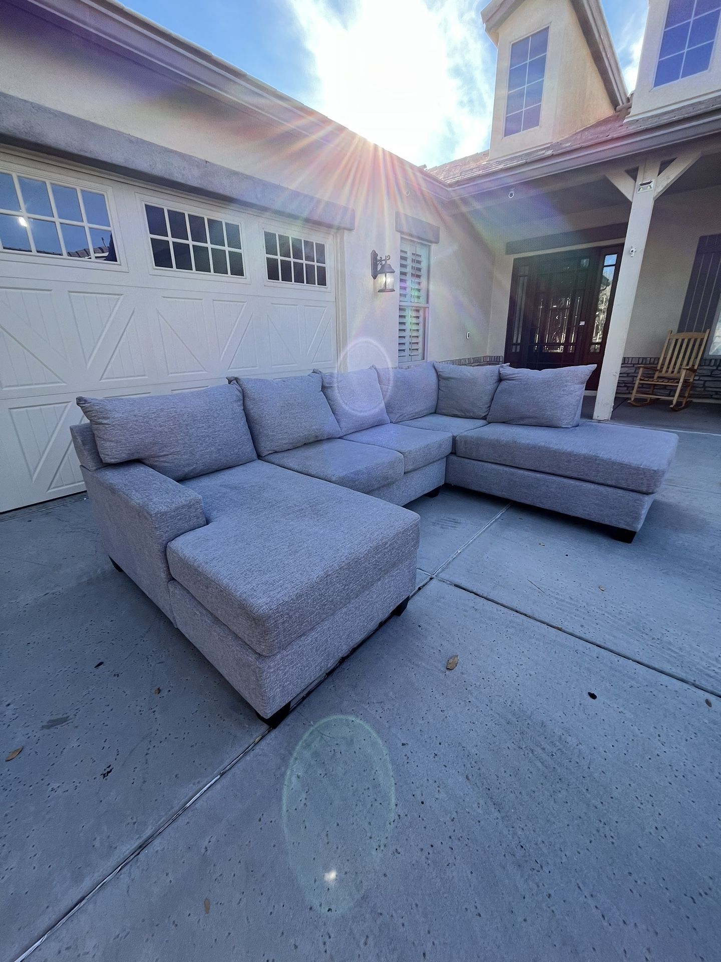 Grey Sectional Couch Free Delivery for Sale in Gilbert, AZ OfferUp