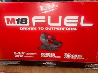 Milwaukee 10 in miter saw