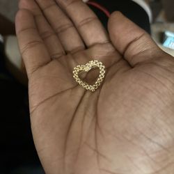10k Rolex Heart Ring 