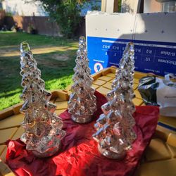 Crystal Christmas Light Up Tress