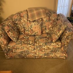 Floral Loveseat