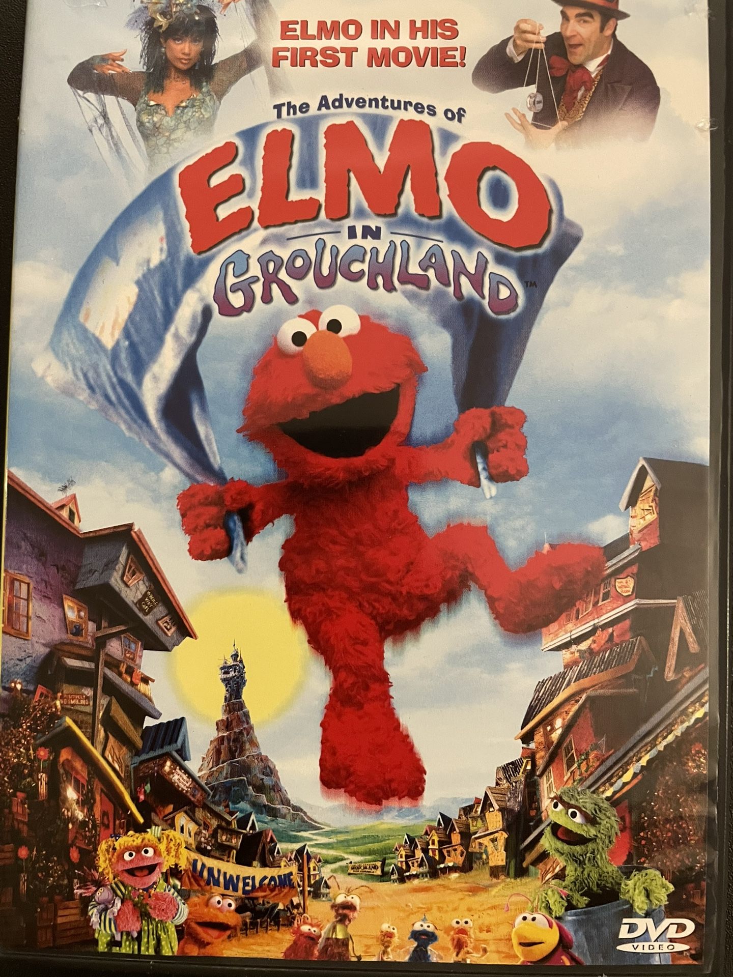 The Adventures Of ELMO In GROUCHLAND (DVD-1999)