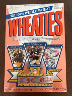 1996 Wheaties Foil NFL Commemorative Box