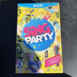 Wii Sing Dance Party