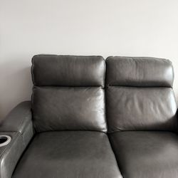 Leather Small Sectional