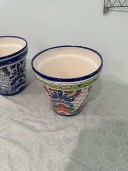 Maceta 10 Pulgadas Talavera de Hidalgo