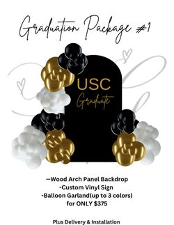 Graduation Balloons Packages