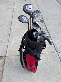 Ladies, Golf Clubs with bag and child’s golf club set
