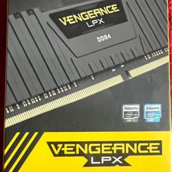 Corsair Vengeance LPX 16GB (2 x 8GB) DDR4 DRAM 3200MHz C16 Memoryi