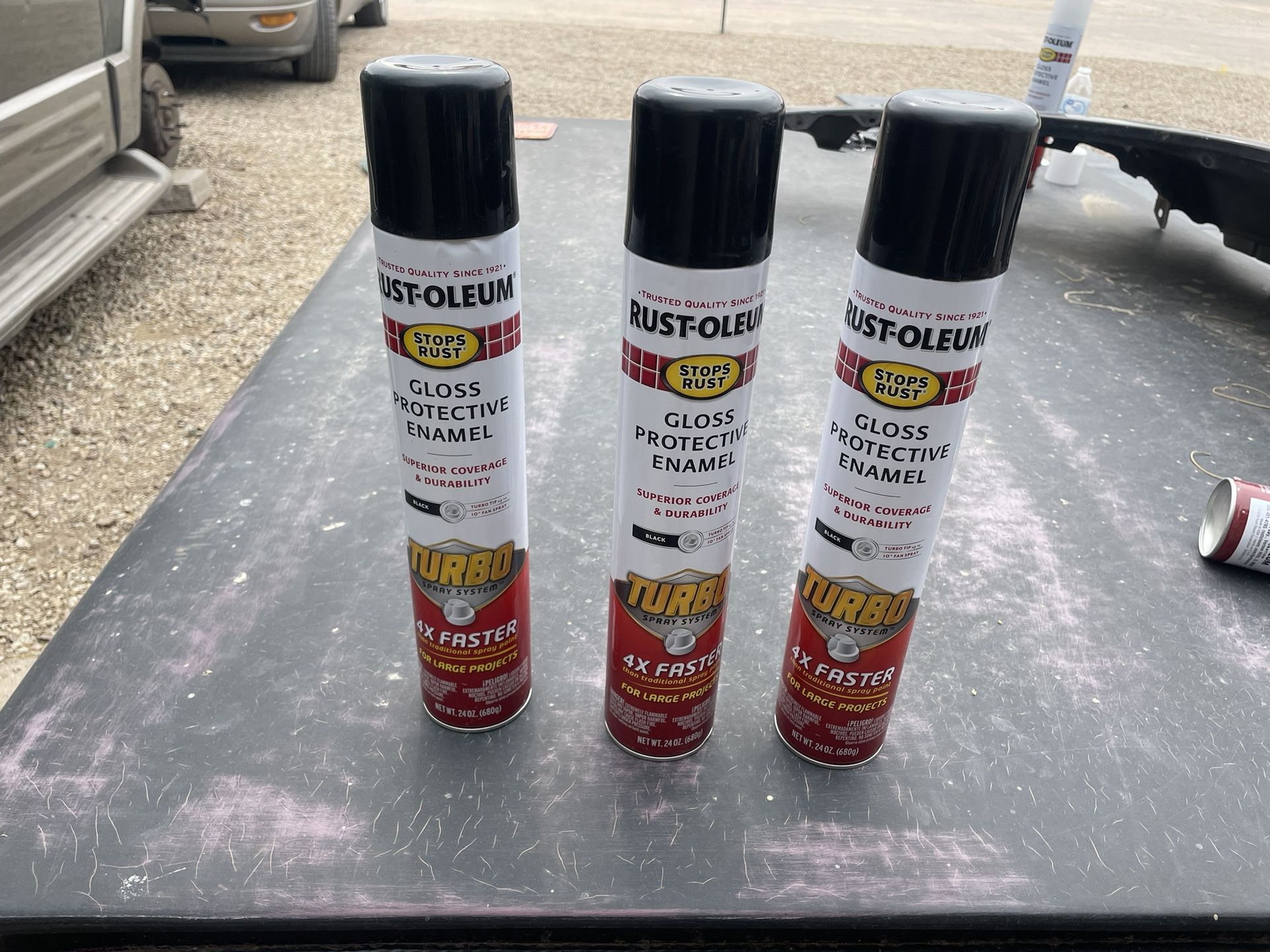 Turbo Spray Paint Cans 1350 Apiece