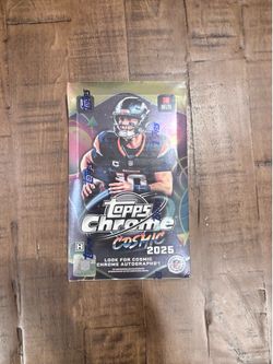 2025 TOPPS COSMIC CHROME FOOTBALL Sealed Hobby Box - Brand New