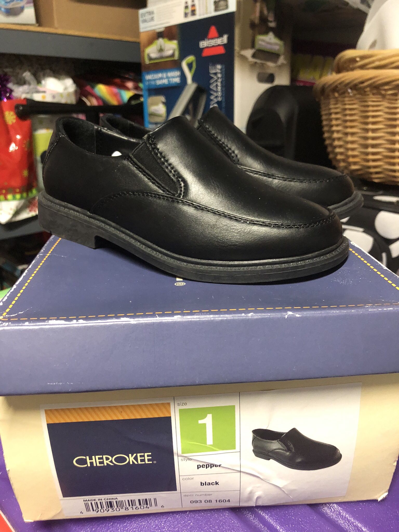 Black Boy Dress Shoes 
